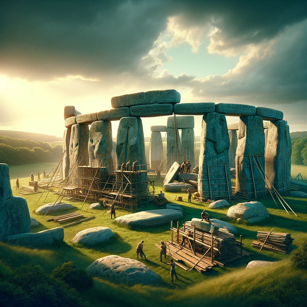 Строежът на Стоунхендж - Защо и как е била изградена тази мегалитна ...