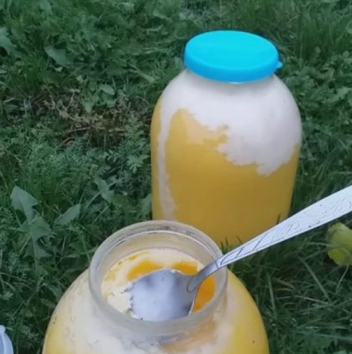 ako vidite neshho kato byala pyana na povrhnostta na burkana