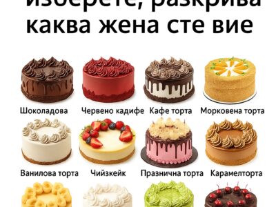 Тортата, която избереш, разкрива каква жена си 29 koyato izberesh razkriva kakva zhena si