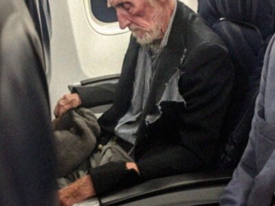 v biznes klasa beshe vzet pogreshno za bezdomnik —