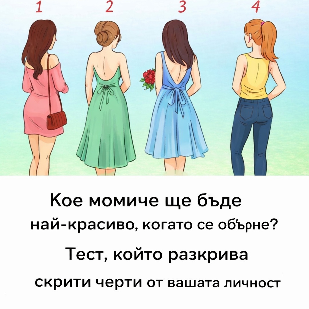 koe momiche shhe bde naj krasivo kogato se obrne test kojto