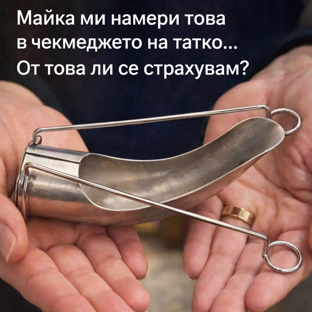 majka mi nameri tova v chekmedzheto na tatko… ot tova