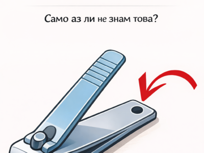 Моята свекърва се смя, когато разбра, че нямам никаква представа за какво служи тази малка дупка в една нокторезачка 7 moyata svekrva se smya kogato razbra che nyamam nikakva predstava