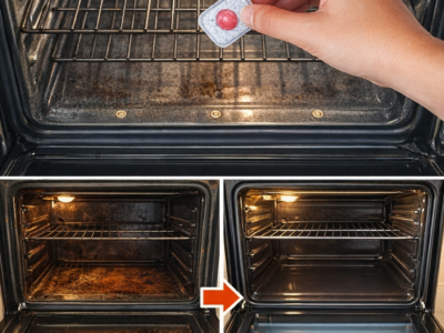 za da poluchite super chista i obezmaslena furna vi e neobhodima samo obiknovena tabletka za sdomiya