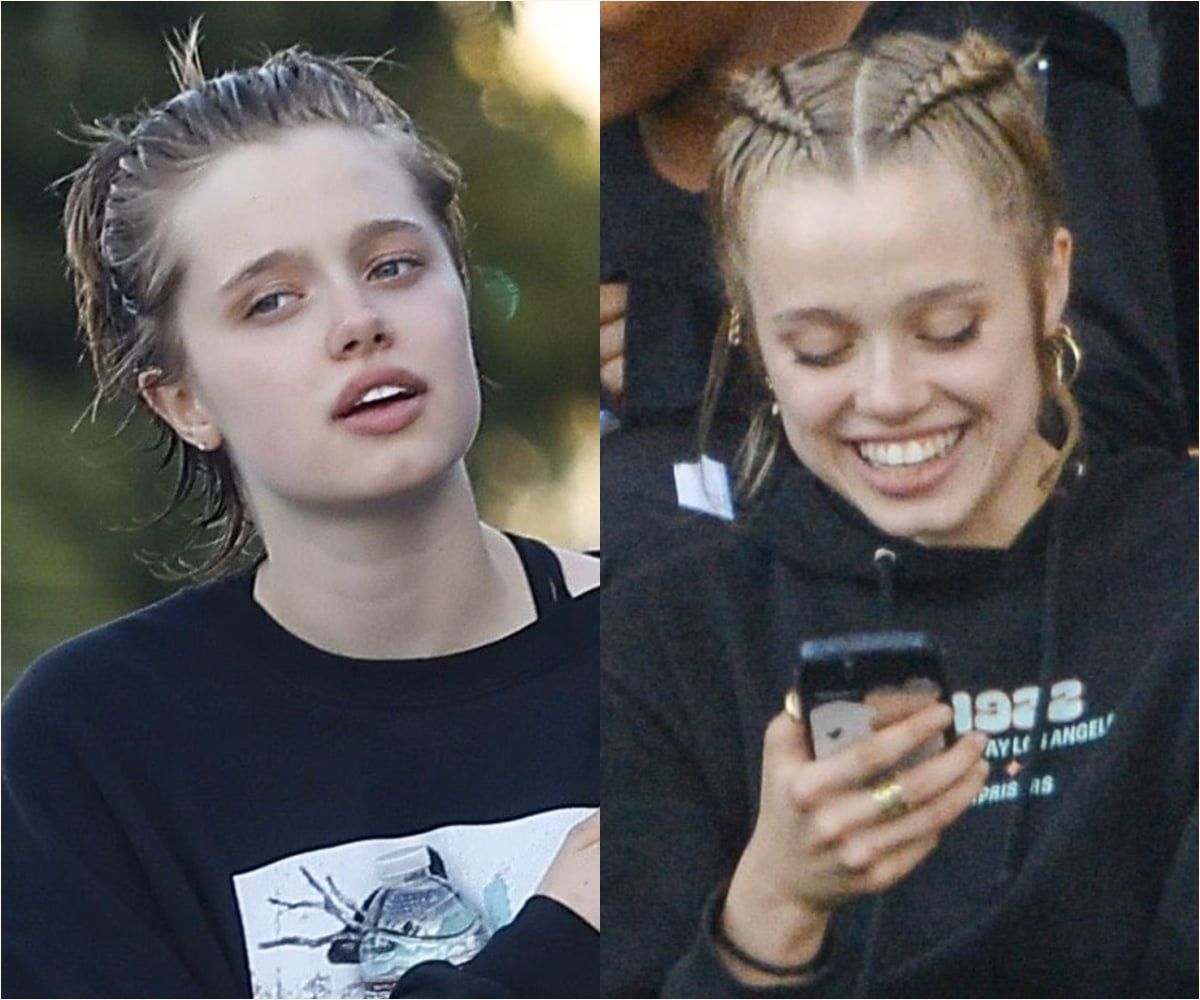 prikazno krasivata dshherya na andzhelina pokaza gadzheto krasavicza kato