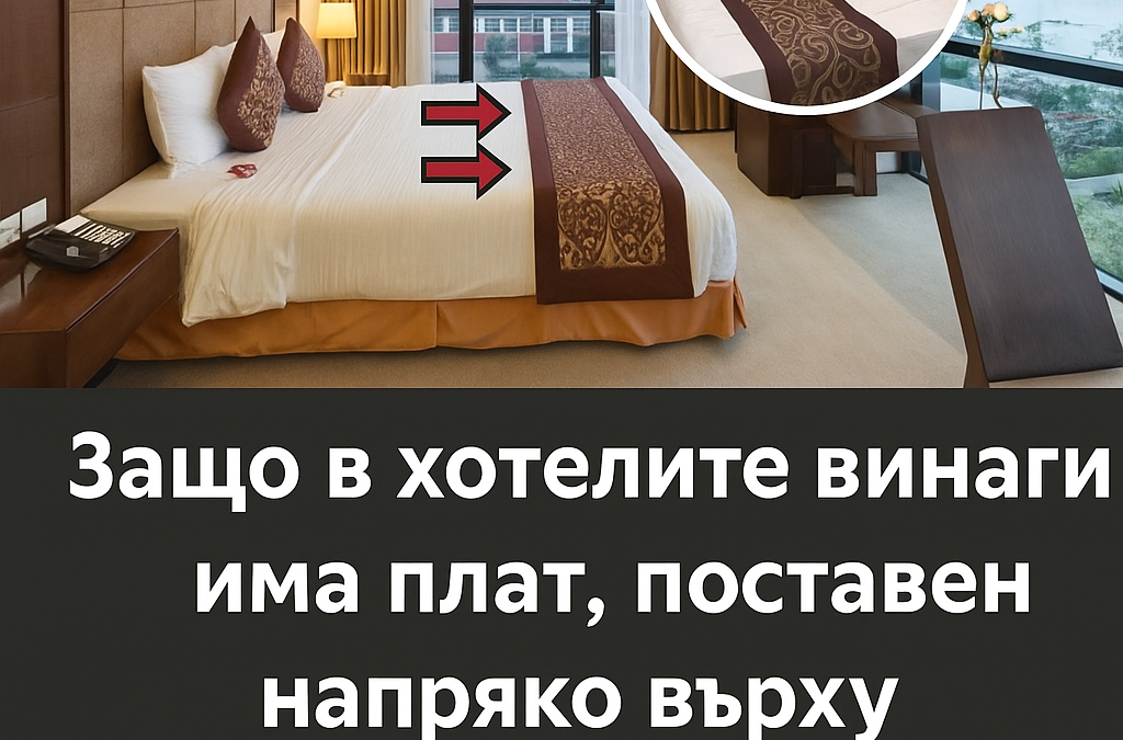 Защо в хотелите винаги има плат, поставен напряко върху леглото: много хора не знаят за какво служи той 8 mnogo hora ne znayat za kakvo sluzhi toj