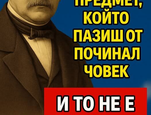 naj opasniyat predmet kojto pazish ot pochinal chovek i to ne